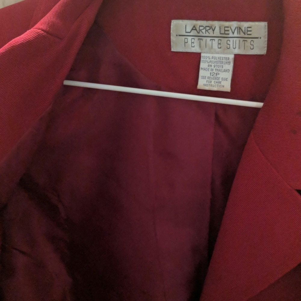 Red Suit Jacket - Picture 2 of 2